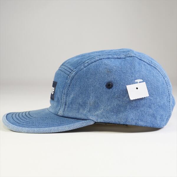 SUPREME CAP シュプリーム　デニムブルーキャップ 24 a/w Supreme シュプリーム 2024AW Flocked Denim Camp Cap フロックド