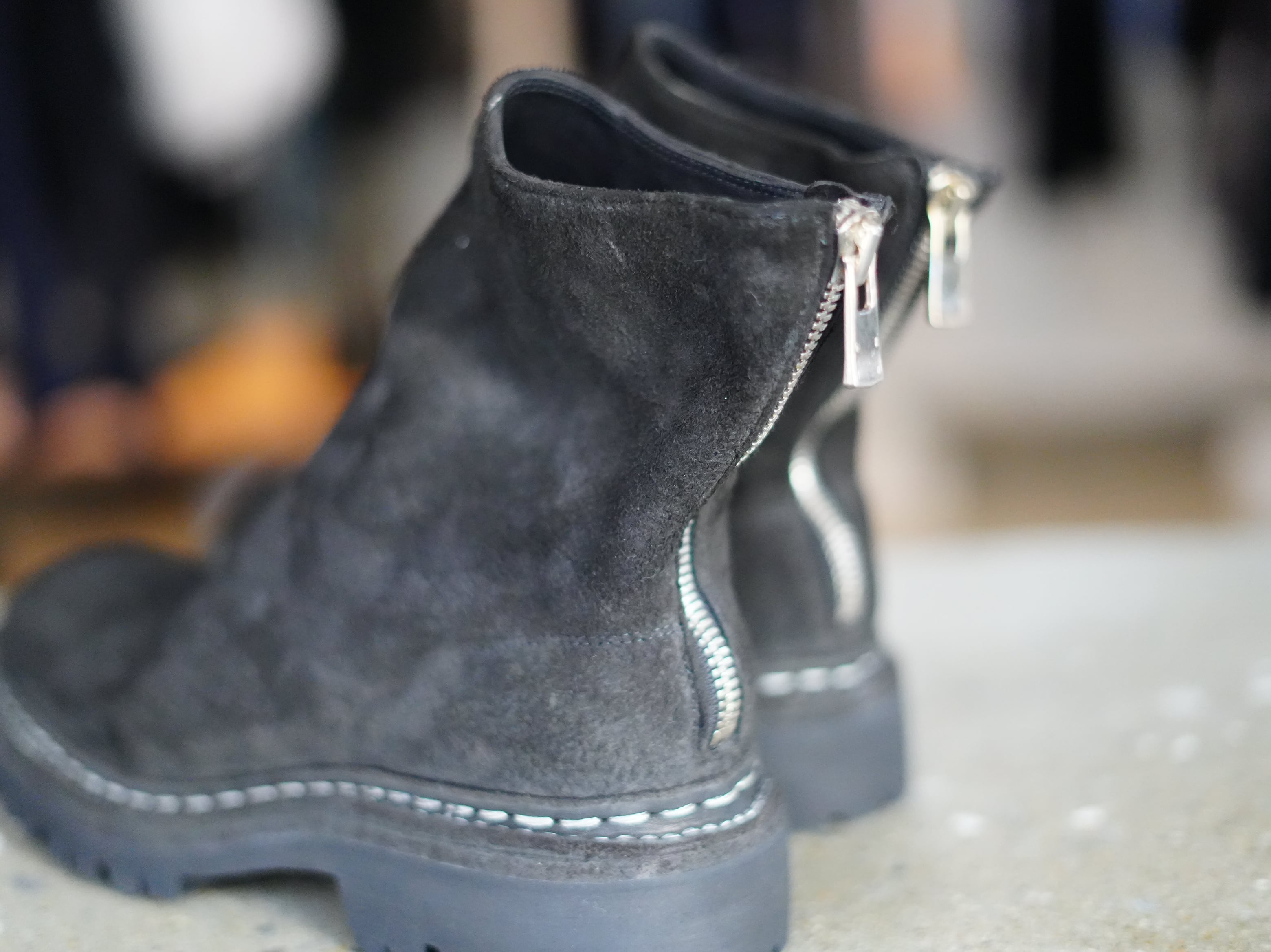GUIDI (グイディ) / BACK ZIP BOOT SOLE RUBBER 796V_N HORSE REVERSE