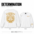 閻王 WHITE×GOLD  L/S T-Shirt