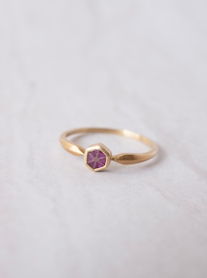 Trapiche Ruby Ring  2