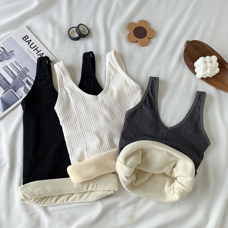 サーマルストライプトップス YY-ファッション74323051463