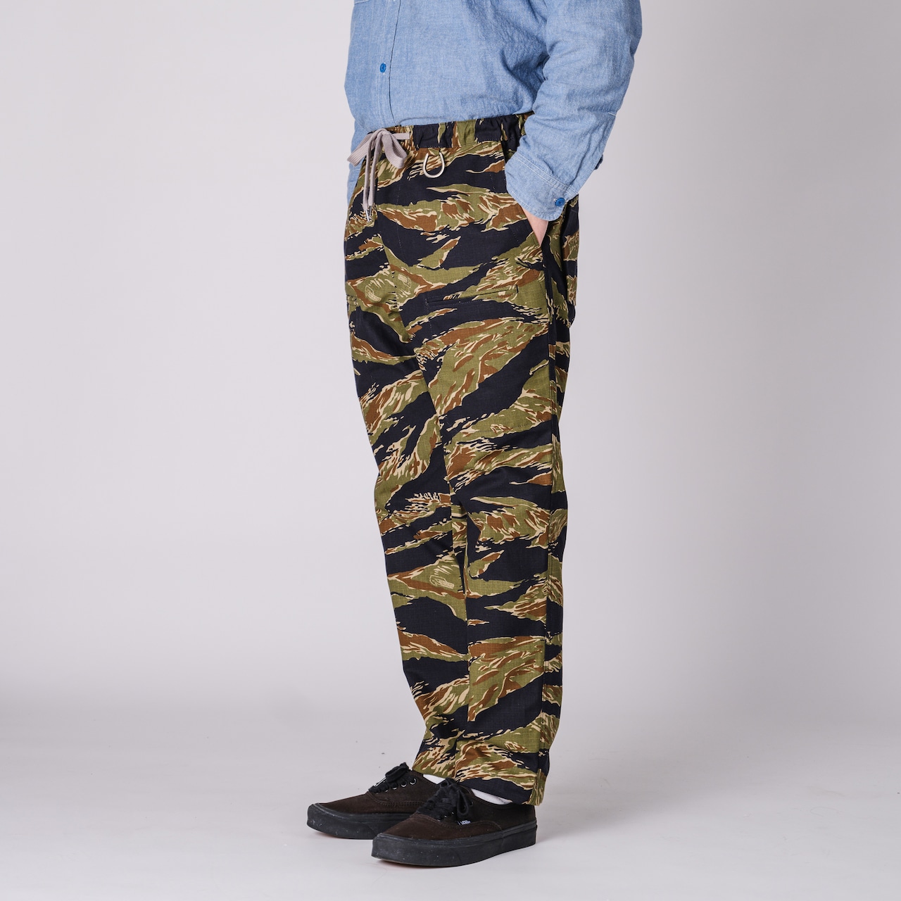 【DARGO】 Tapered Easy Pants / "Type Fatigue"（TIGER CAMO）