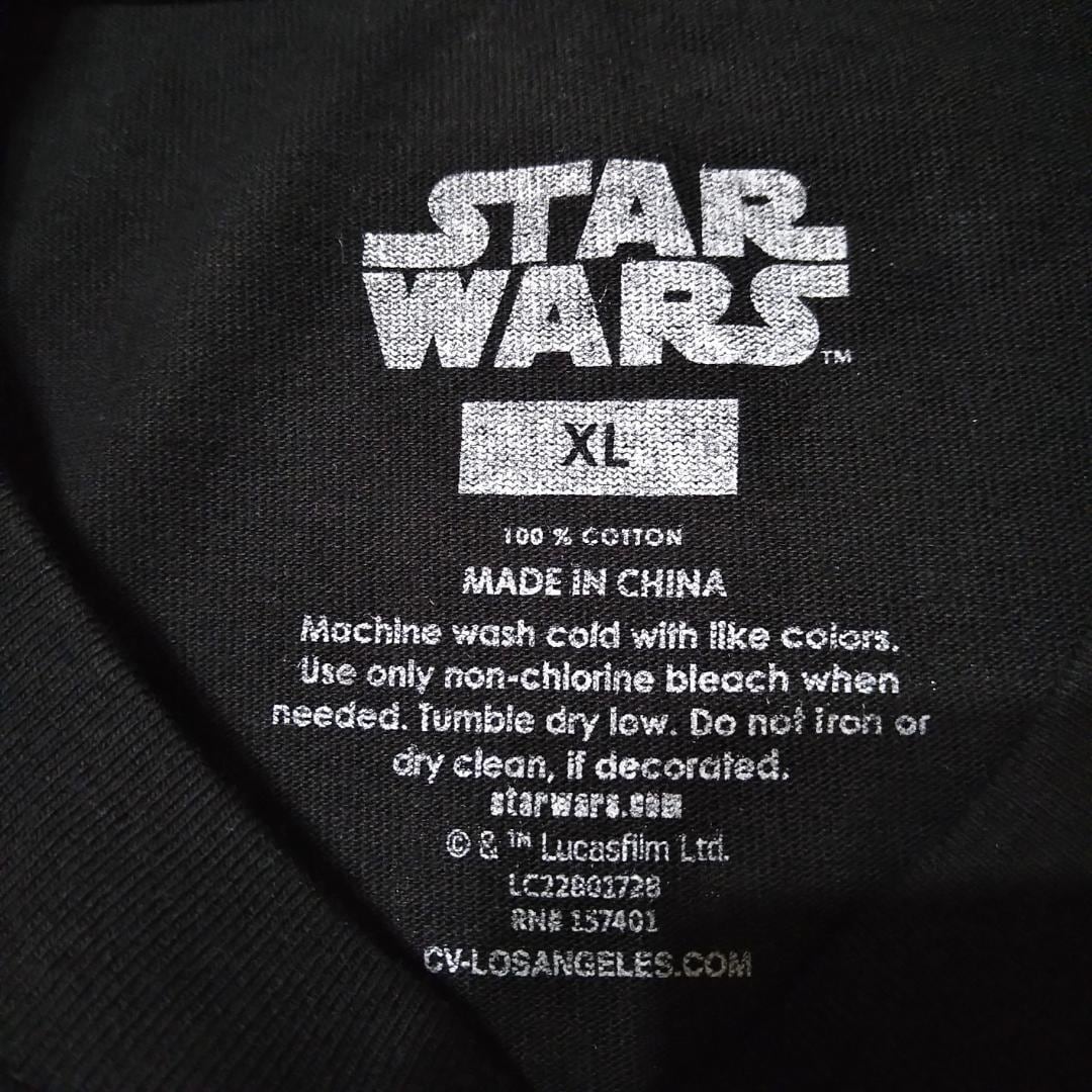 スターウォーズ Tシャツ 大きいXLサイズ 黒 パルパティーン 未使用新品