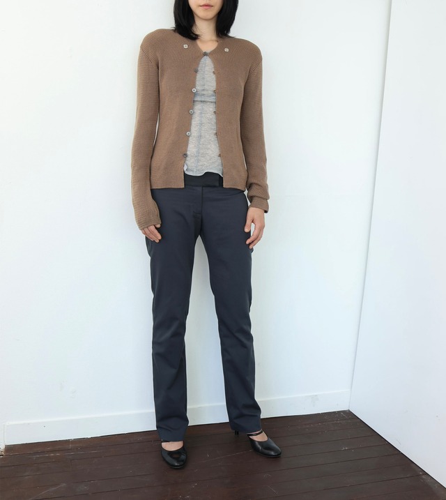 【ulikasanctus】NAPE KNIT CARDIGAN