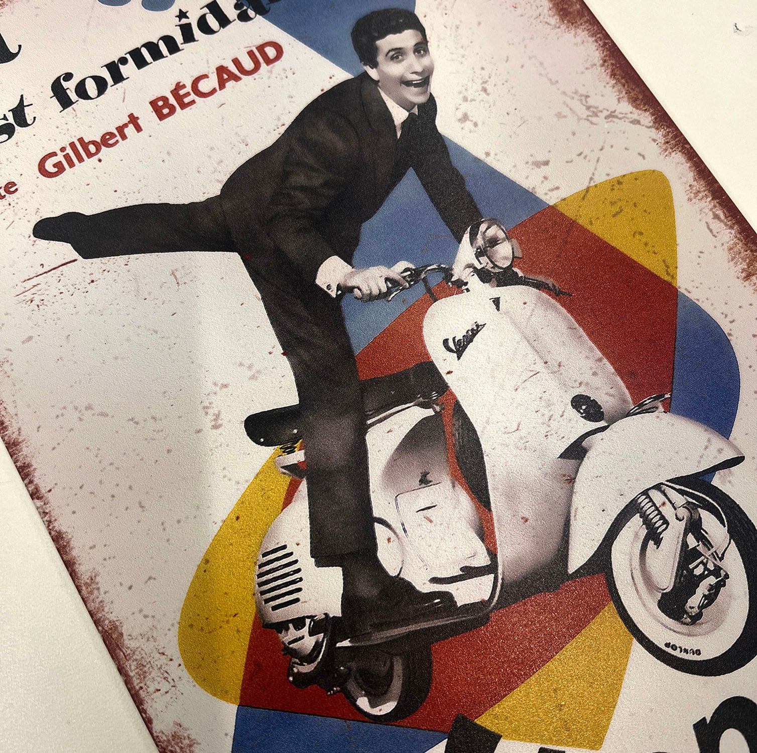 アメリカン雑貨 ブリキ看板 モーターサイクル ポスター プレート