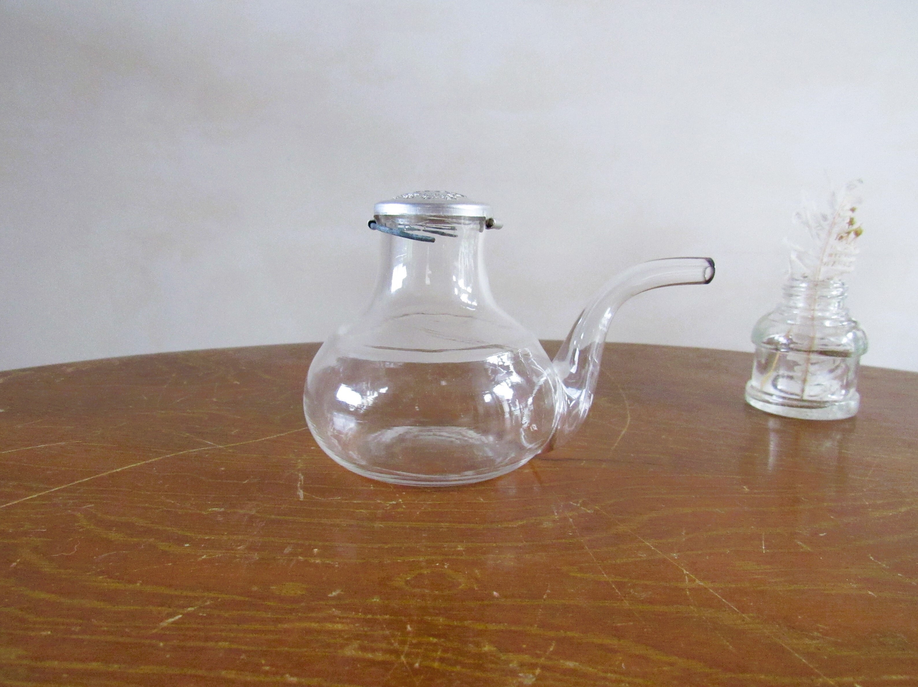 ナカヤ式 ガラス製の吸い飲み / 昭和レトロ /インテリア | 古道具屋mikke