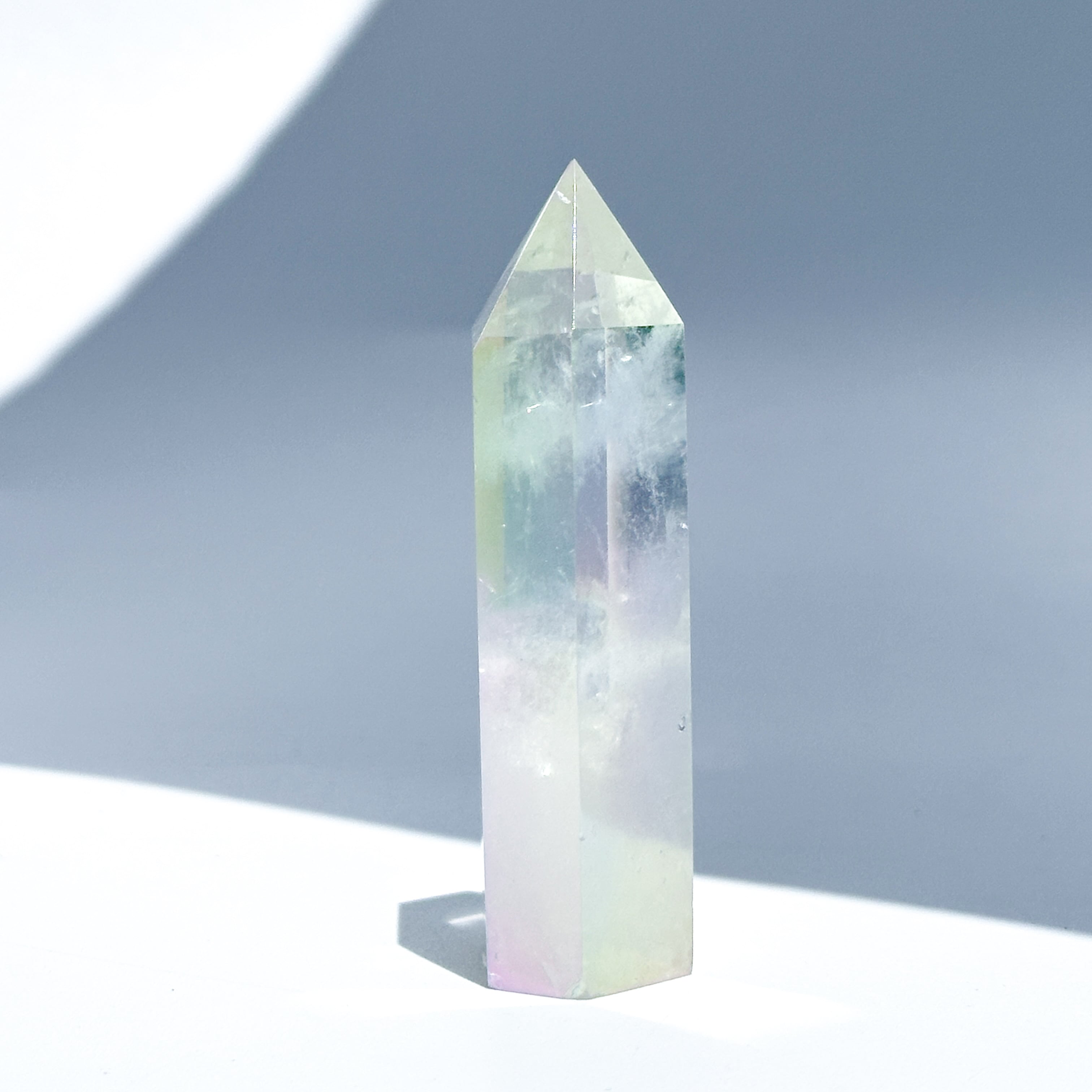 透明感◎エンジェルオーラクォーツ タワー 04◇ Angel Aura Quartz