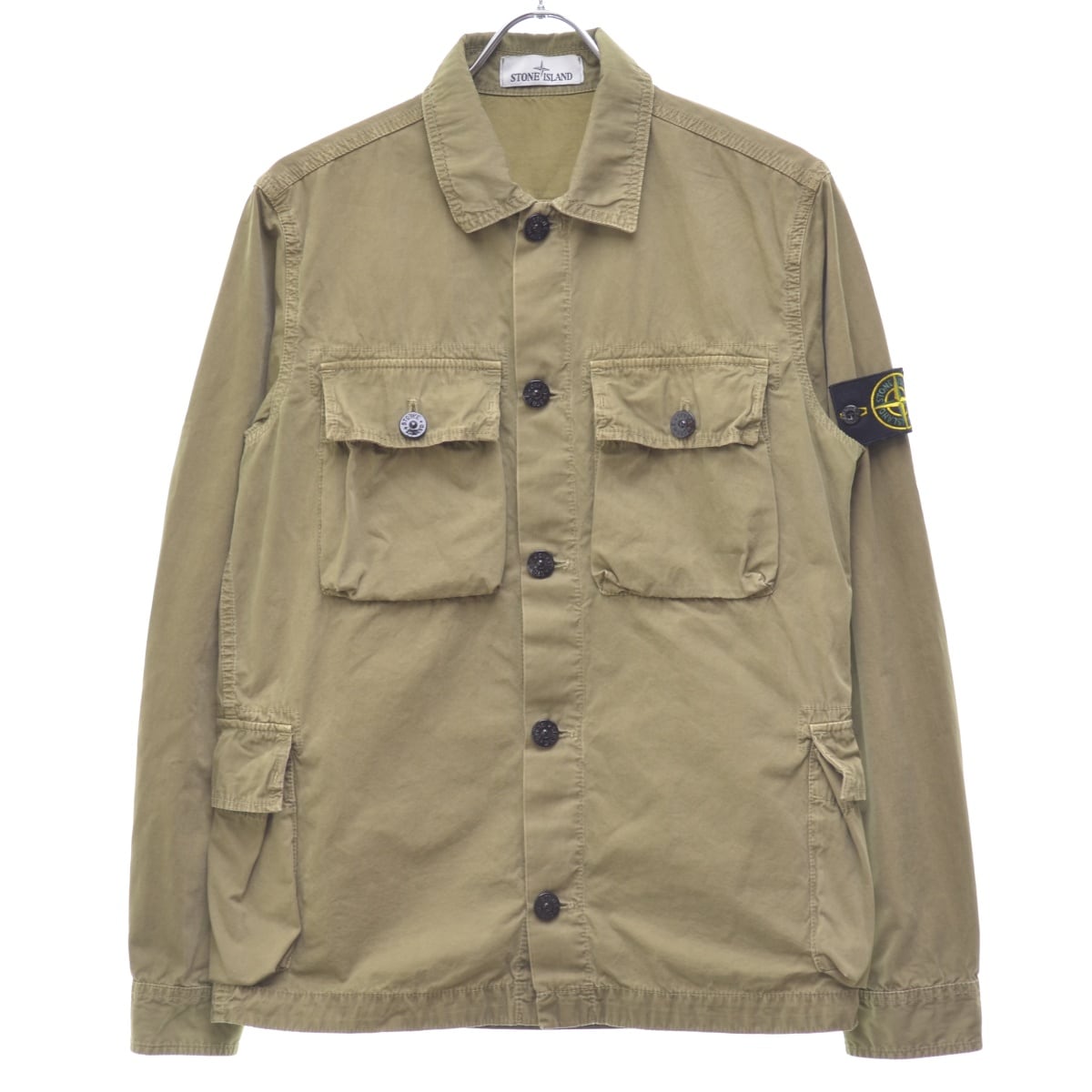 STONE ISLAND / ストーンアイランド 6615119WN Tela GD Pocket Overshirt ミリタリー シャツ  ブルゾンジャケット | カンフル京都裏寺店 powered by BASE