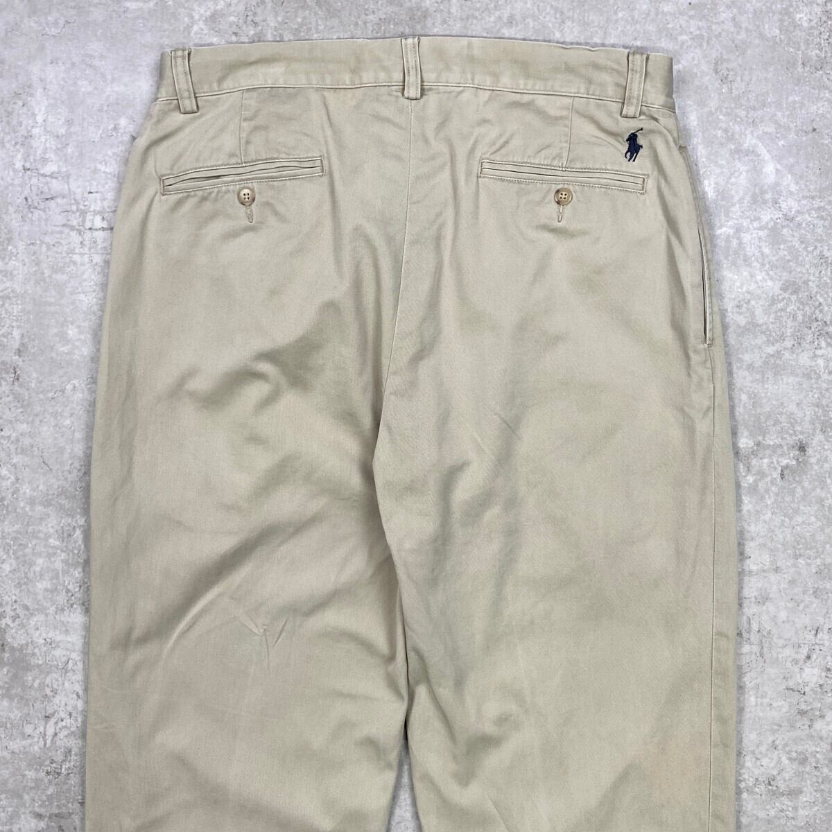 90年代 Polo by Ralph Lauren ポロバイラルフローレン 2タック ワイド