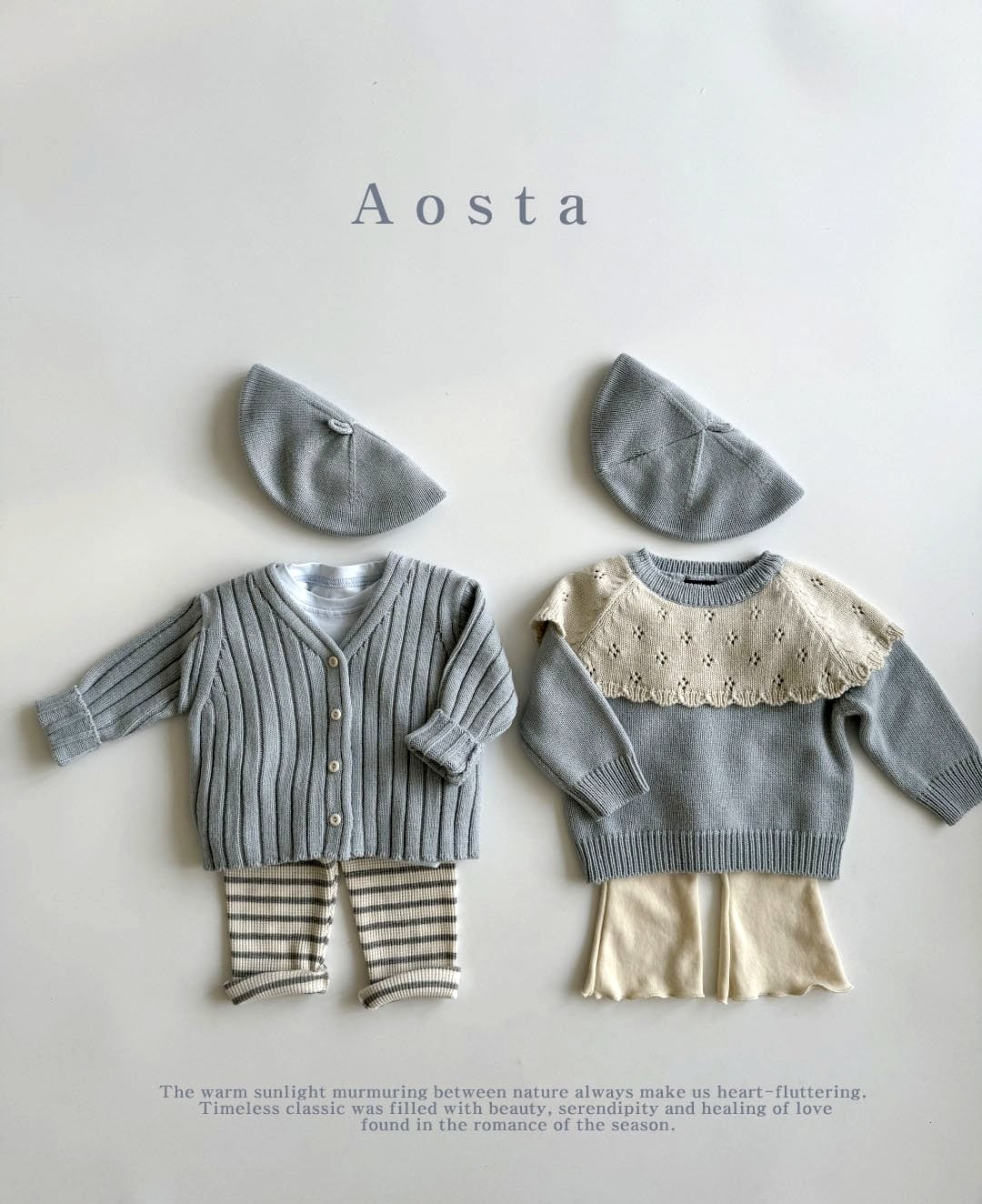 sold out»«Aosta» Cape Knit ケープニット 2colors | 子供服 capucapu
