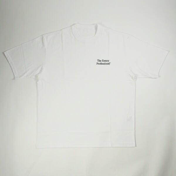 ennoy Professional T-Shirt WHITE x BLACK
