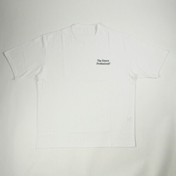 ennoy Professional T-Shirt WHITE x BLACK