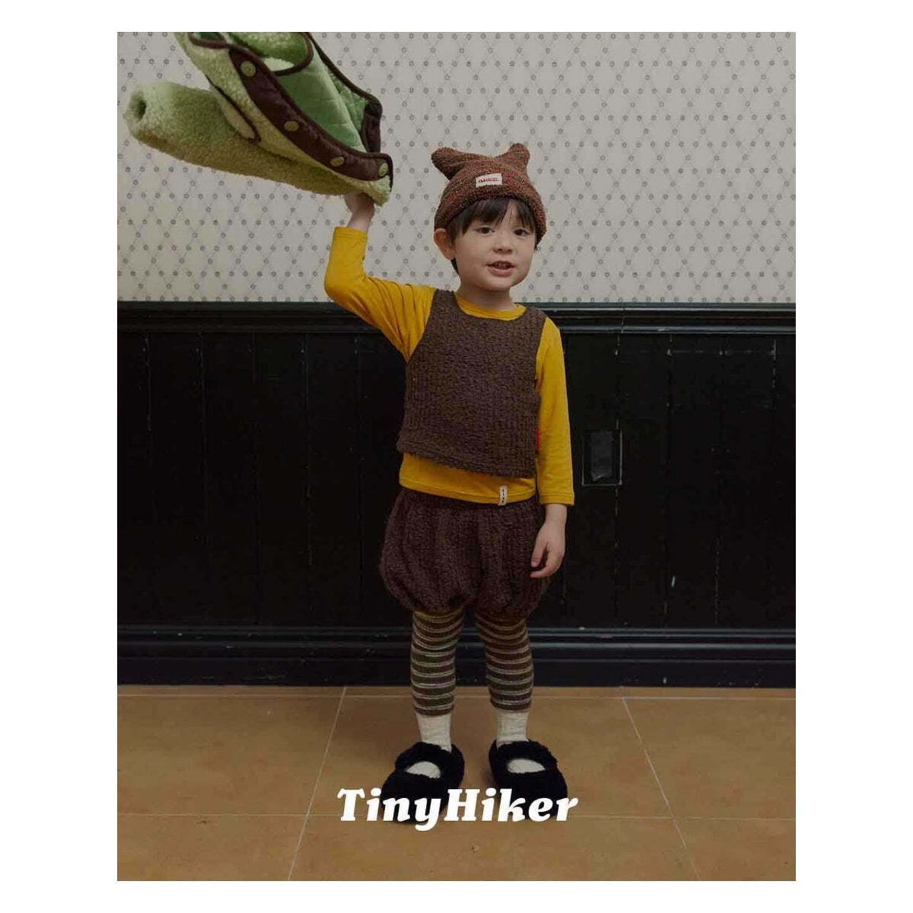 【取寄】Tiny Hiker パンプキンブルマー|冬服|韓国子供服