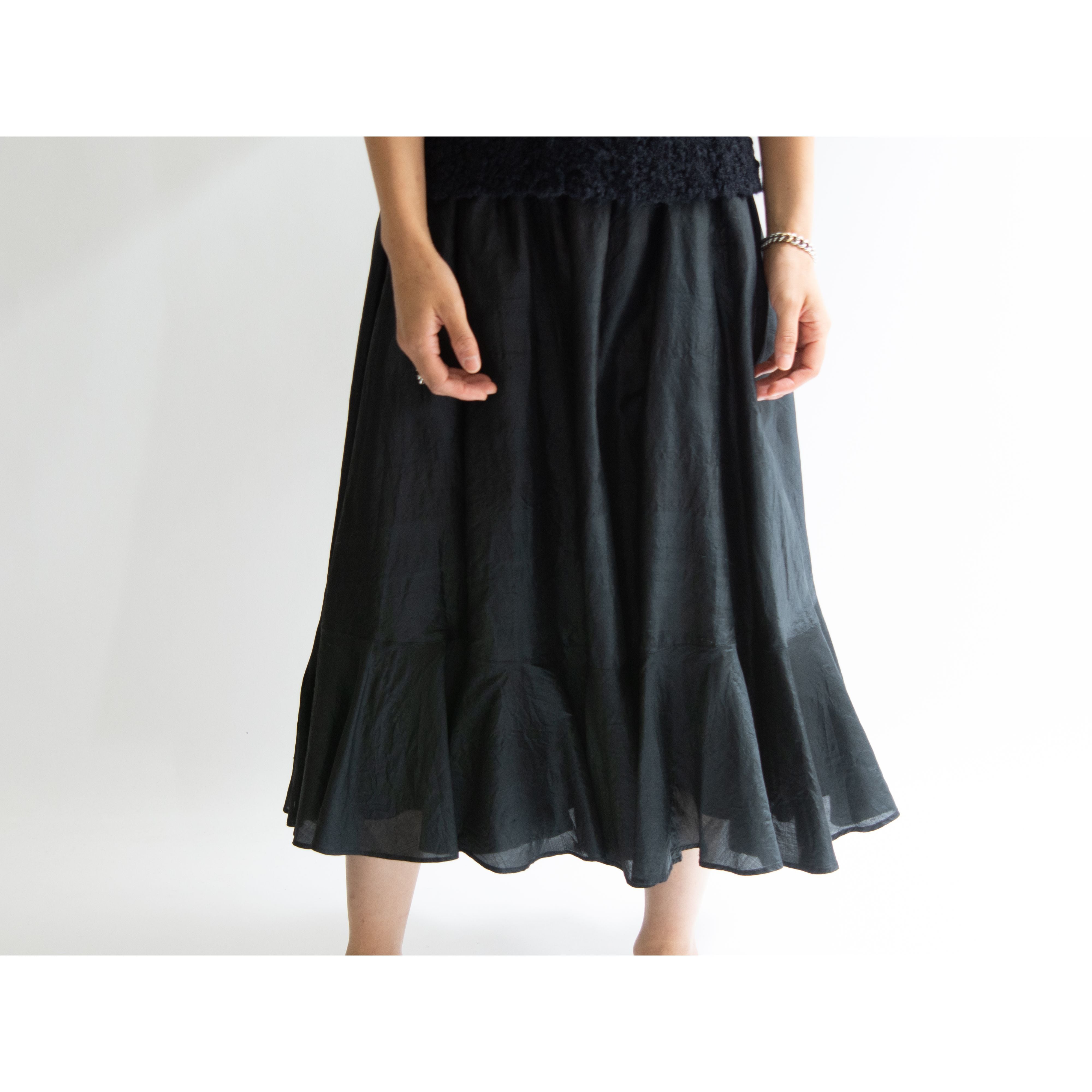 KENZO JAP】Made in Japan 70-80's 100% Silk Flare Skirt（ケンゾー ...