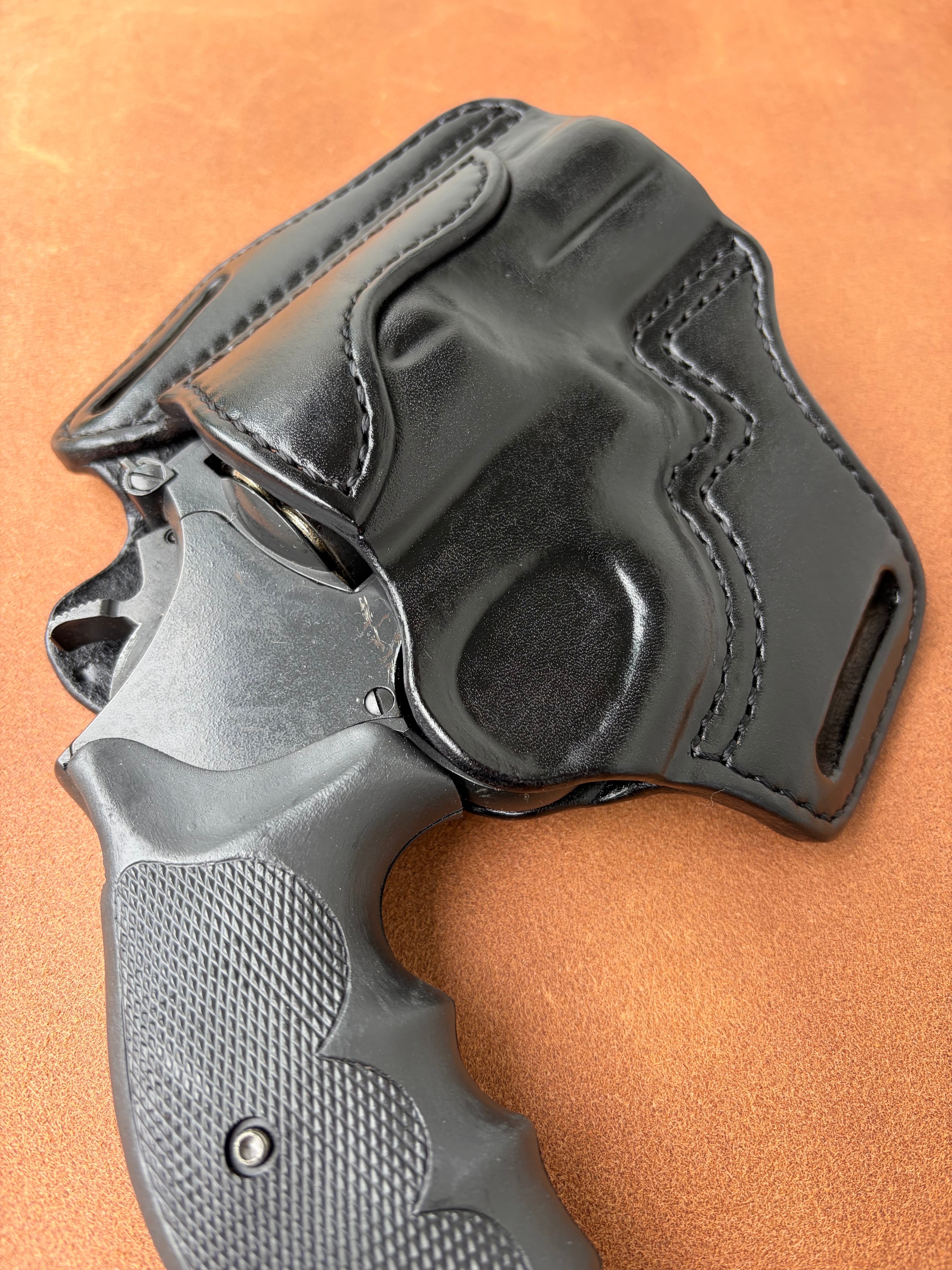 M19/M586 2.5inch pancake leather holster | 黒沼興業