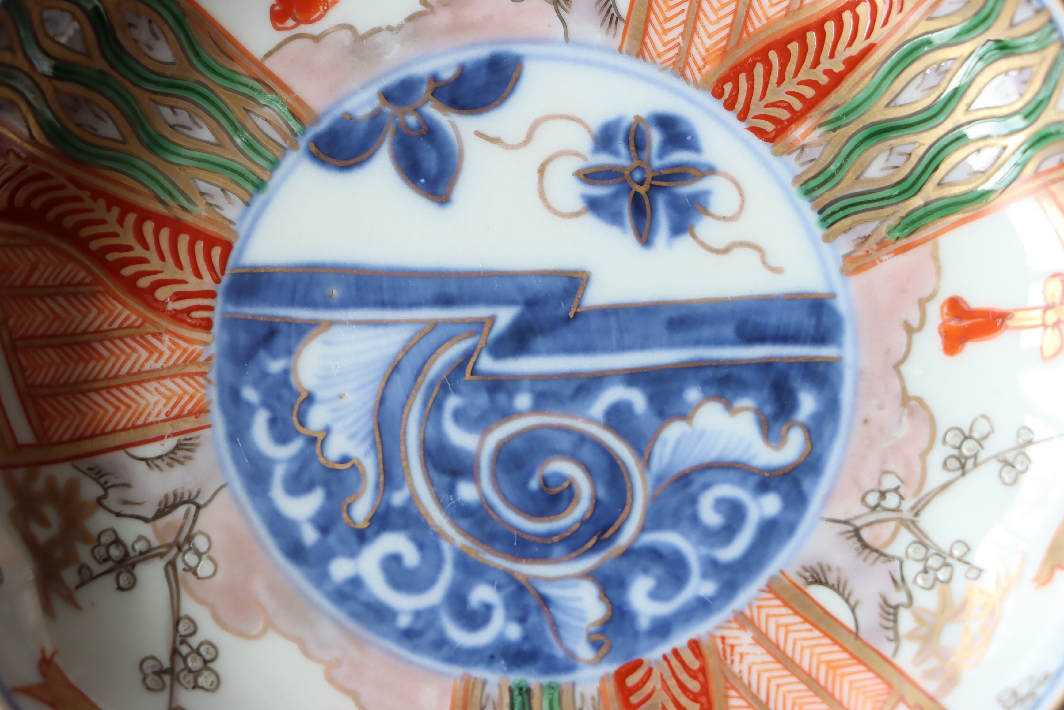 伊万里焼 色絵 花鳥文 小皿 通りもの/Imari small plate | (有)新原美術