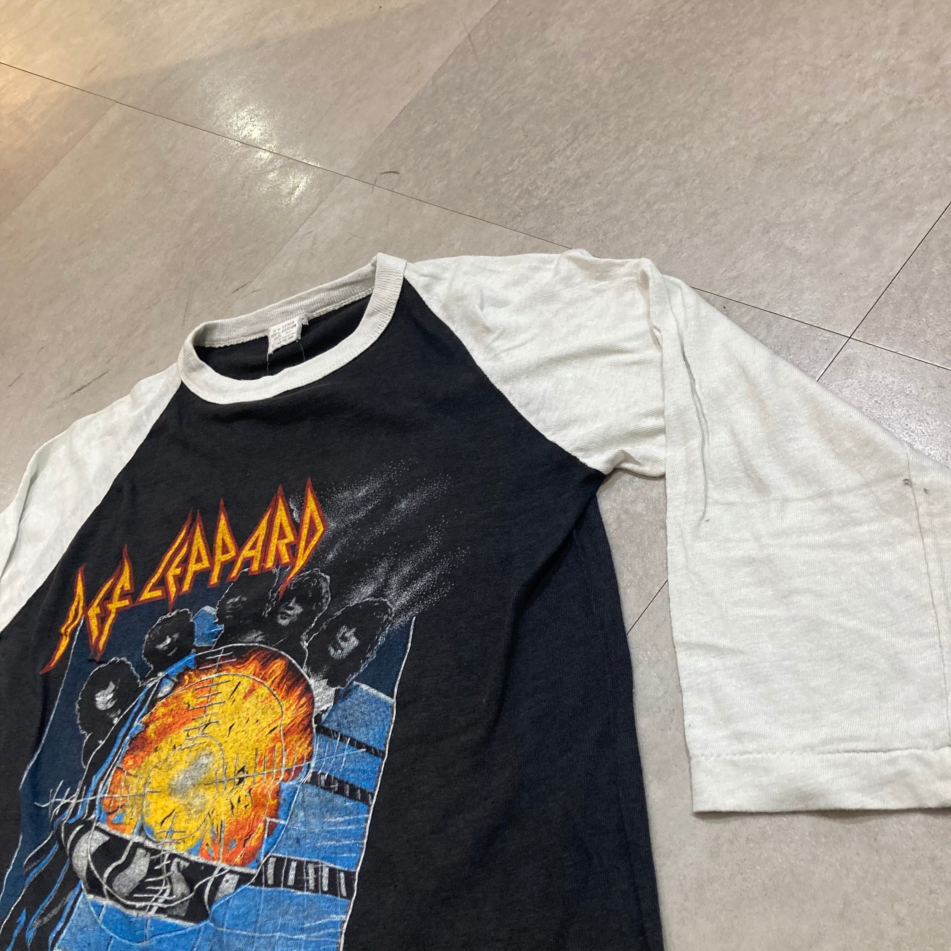 TENNESSEE RIVER DEF LEPPARD デフレパード 両面プリント バンドTシャツ バンT メンズM /eaa348113