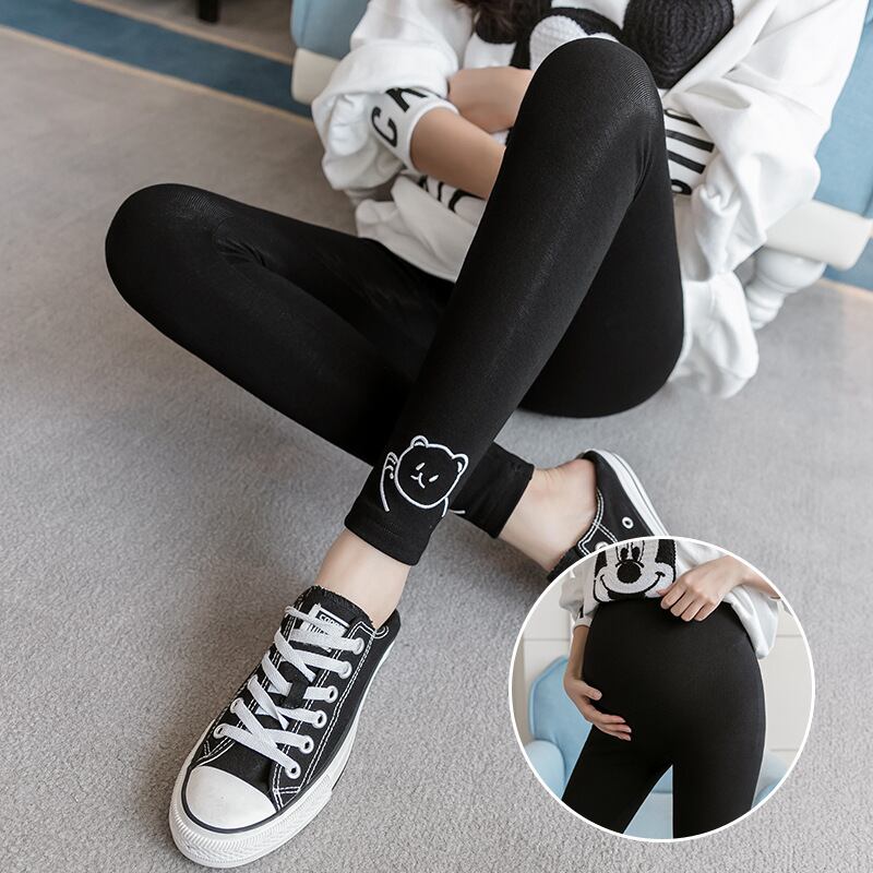 【新作】【送料無料】 マタニティウェア2020秋と冬の新しい足口漫画トレンディな母親のフットパンツ、オールマッチの妊婦のハイウエストベリーリフトレギンス-アリババ ハイウェスト オータム 秋物 ウィンター 冬物 expec243652080312