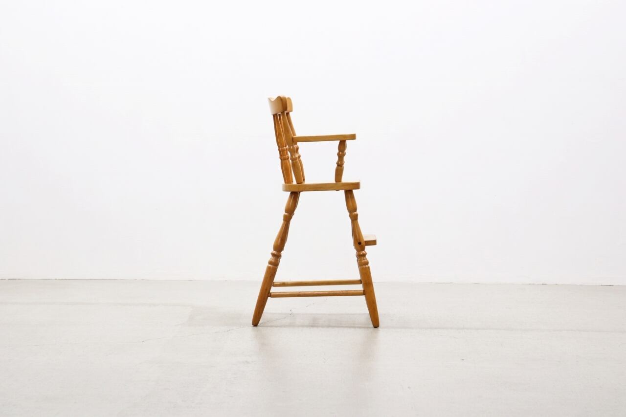 沼津店】ヴィンテージ 飛騨産業 キツツキ ビーチ材 ベビーチェア