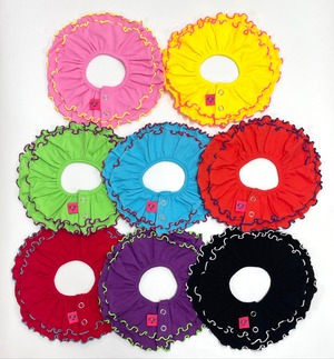 Baboo BiB - Pink×Yellow Line