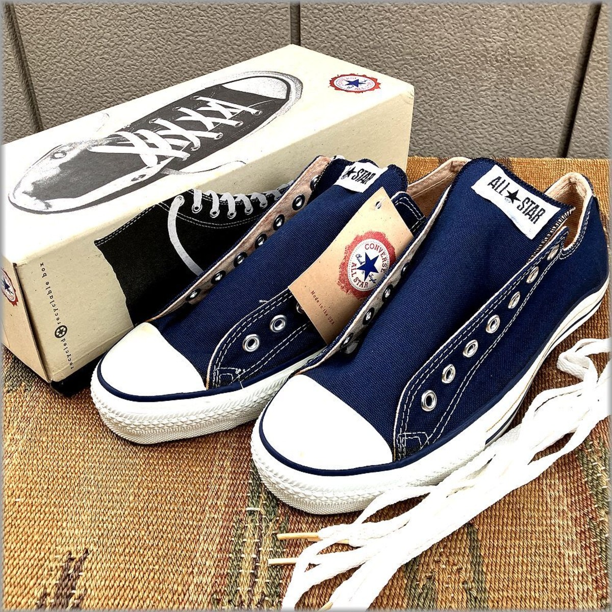 ☆90s CONVERSE コンバース オールスター Lo デッドストック USA製 