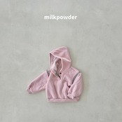 ミルクパウダー / milkpowder / メロナフードT / 韓国子供服 / キッズ / 26winter〖取寄〗*XS~JS*