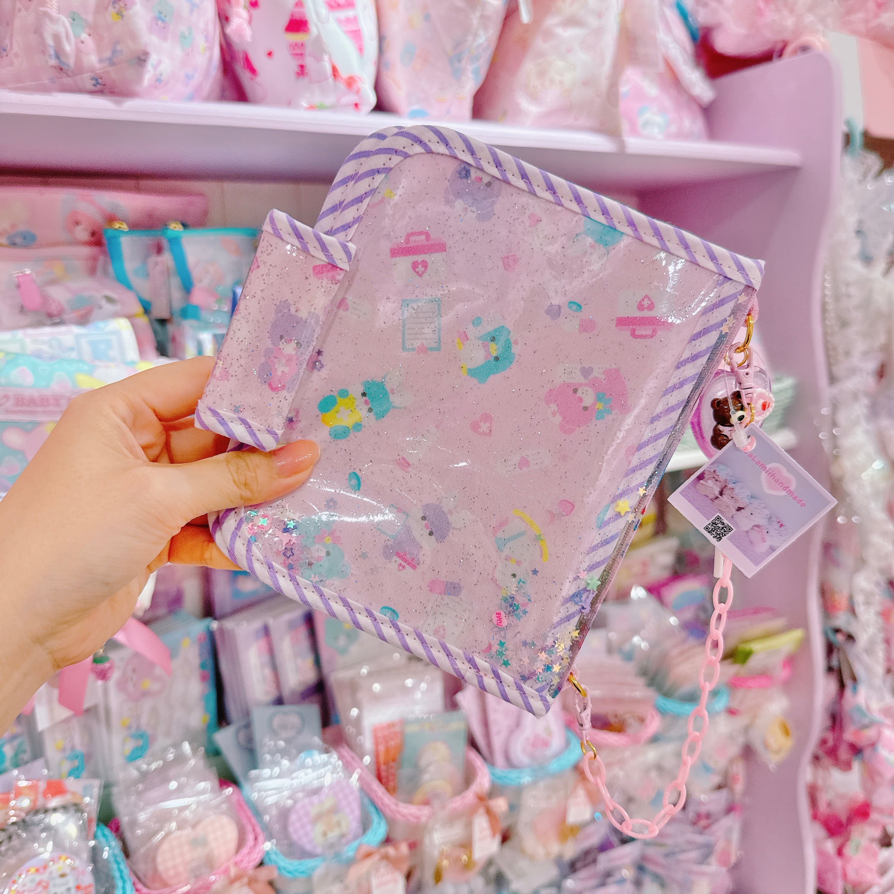 【E3】95-5 6穴シール帳（リフィル付き）