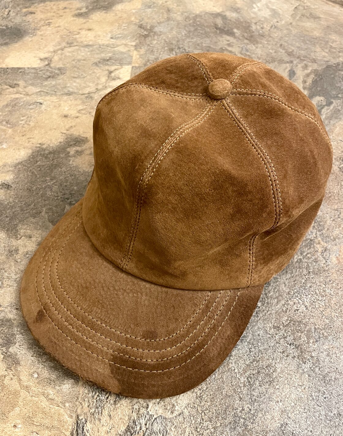 80s L.L.Bean レザーキャップ スエード レザー USA製 Mサイズ | PAY ID