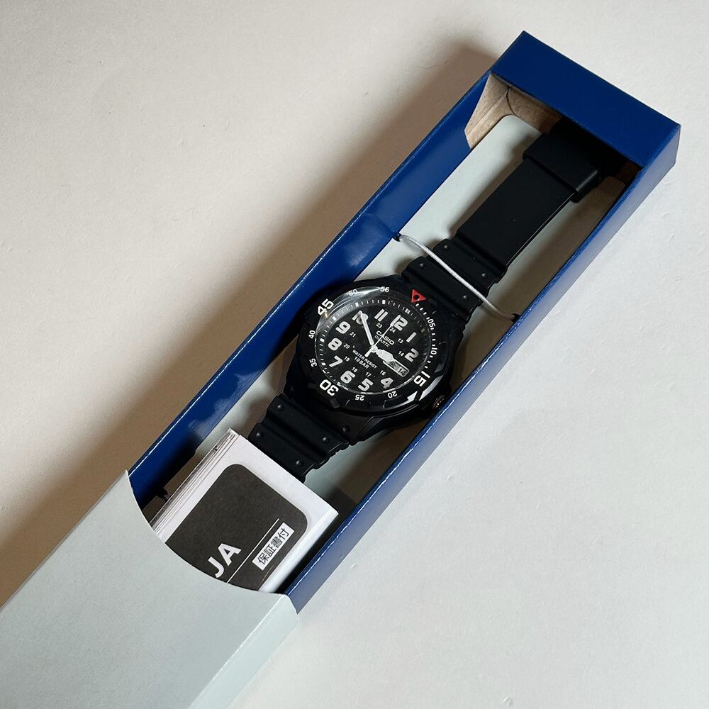 CASIO Collection MRW-200HJ-1BJH ブラック/ブラックベゼル [カシオ