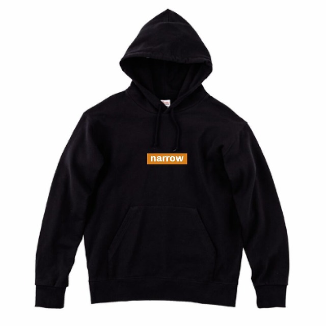 Box Logo パーカー　ブラック