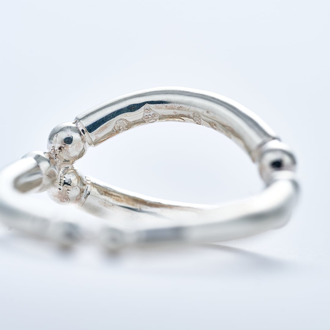 R-103 Breastplate Ring (Eyeless Eye ) | WAKAN SILVER SMITH