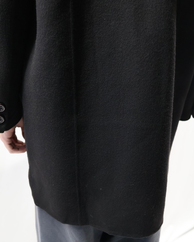 double breasted cashmere half coat