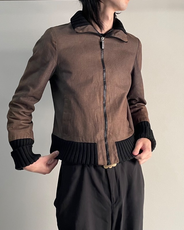 【1999AW/MIU MIU 】flight jacket