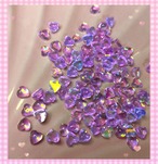 ［10g］パープルオーロラハート♡
