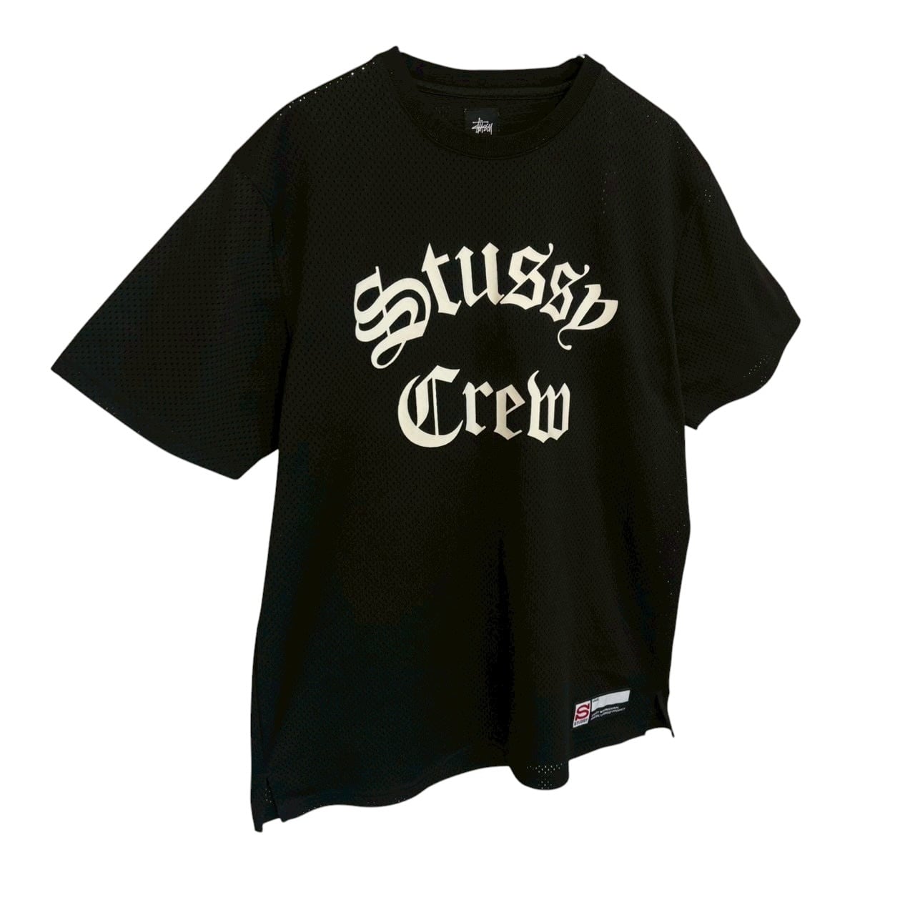 stussy ステューシー Tシャツ L ゲームシャツ センターロゴ プリント