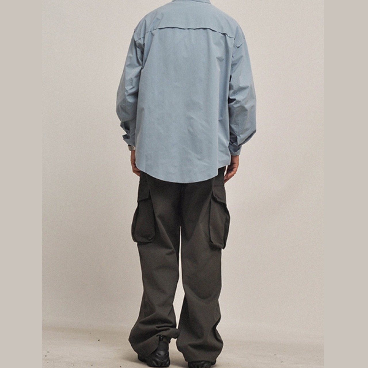 ビッグポケット ストレート ワークパンツ N3404 - 5