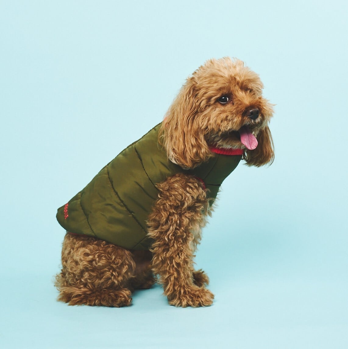TWO-FACE REVERSIBLE KNIT BOA BEST-KHAKI