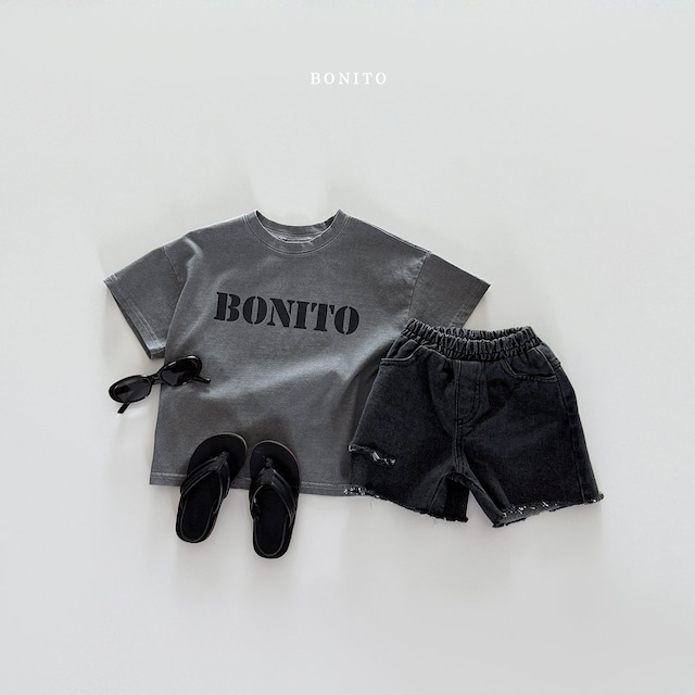 *即納* BONITO ピグメントロゴT キッズ