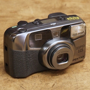 2507FC1 PENTAX ESPIO 115 コンパクトフィルムカメラ 中古 電池付き
