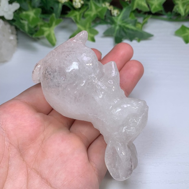 1.可愛い水晶うさぎさん