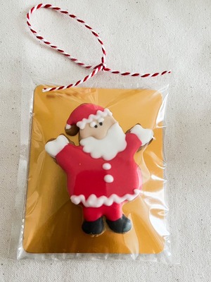 SANTA COOKIE ORNAMENT