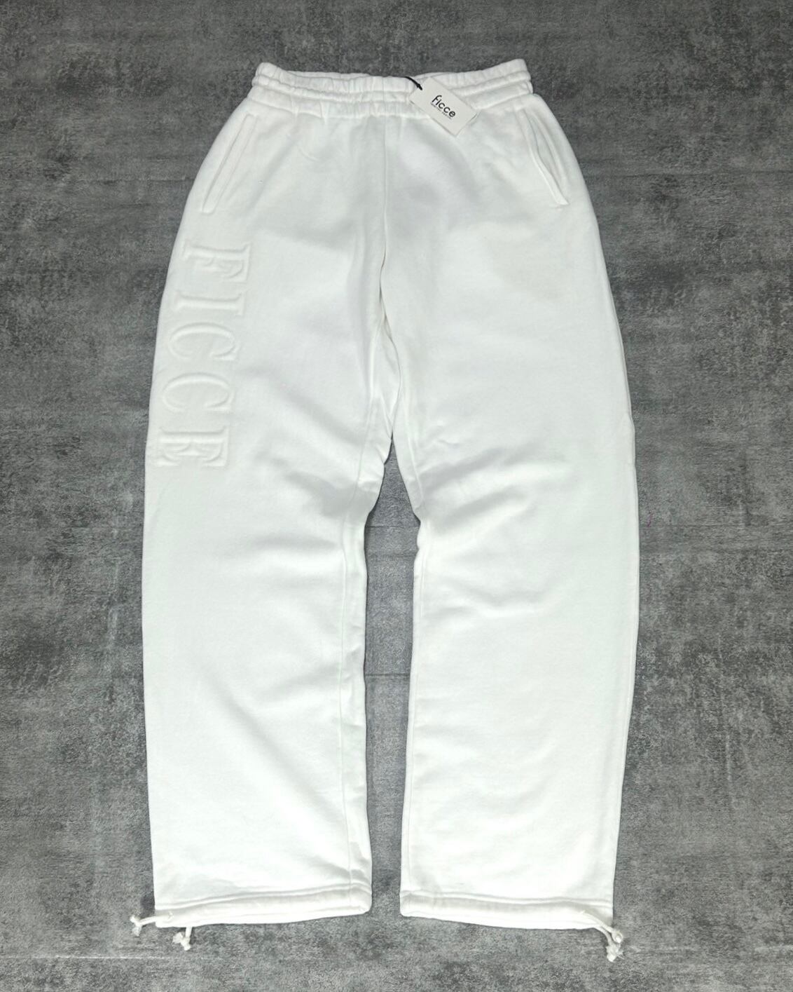 "N.O.S." 80's FICCE by YOSHIYUKI KONISHI - embossing sweat pants