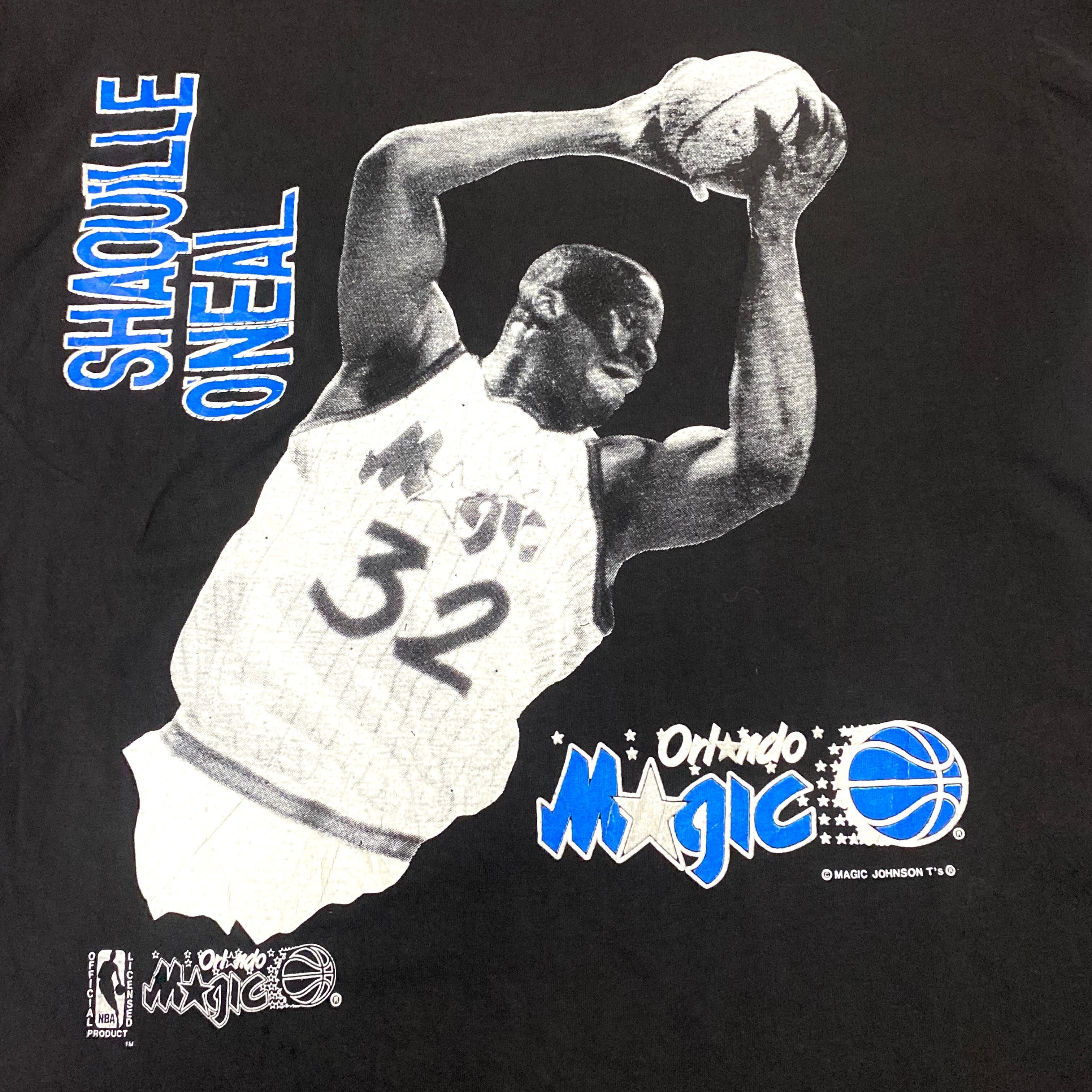 90年代 NBA オーランドマジック　シャキール オニール Tシャツ ヴィンテージ 古着【Tシャツ】 | cave 古着屋【公式】古着通販サイト