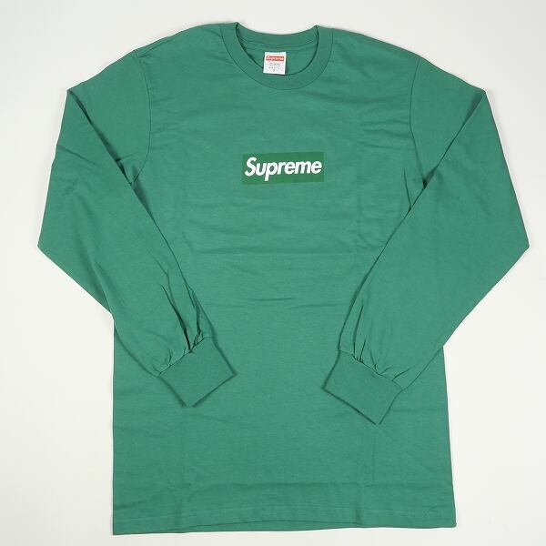 Size【S】 SUPREME シュプリーム 20AW Box Logo L/S Tee ロンT 緑