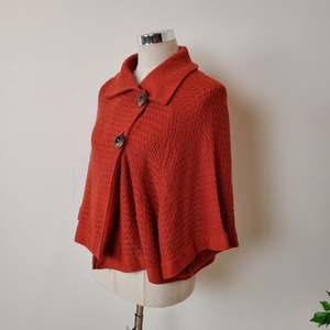 【USED】groveポンチョ可愛いオシャレ　　美品