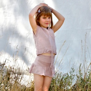 即納 ) 2.4.6y| fine-knit vest | iver & isla