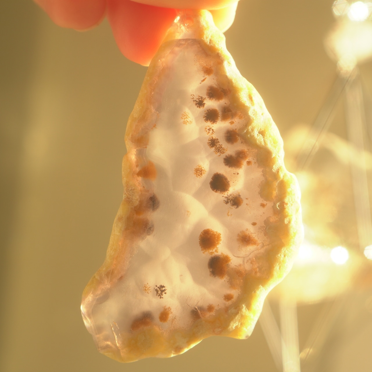 Chocolate Sundae - アゲートヒーリングチャイム / Agate Healing Chime 1299