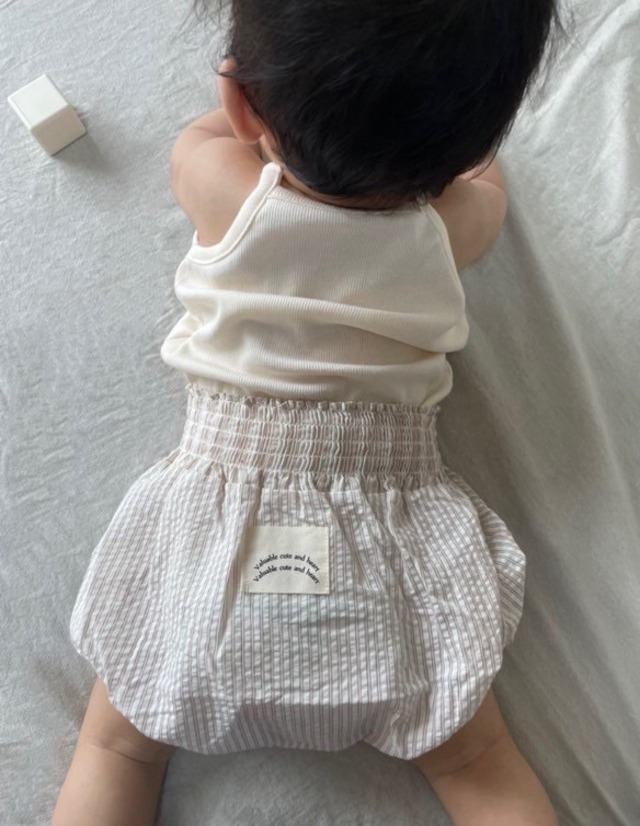 【即納】valubebe/Bella Smoke Bloomer (Bebe/beige/18m)
