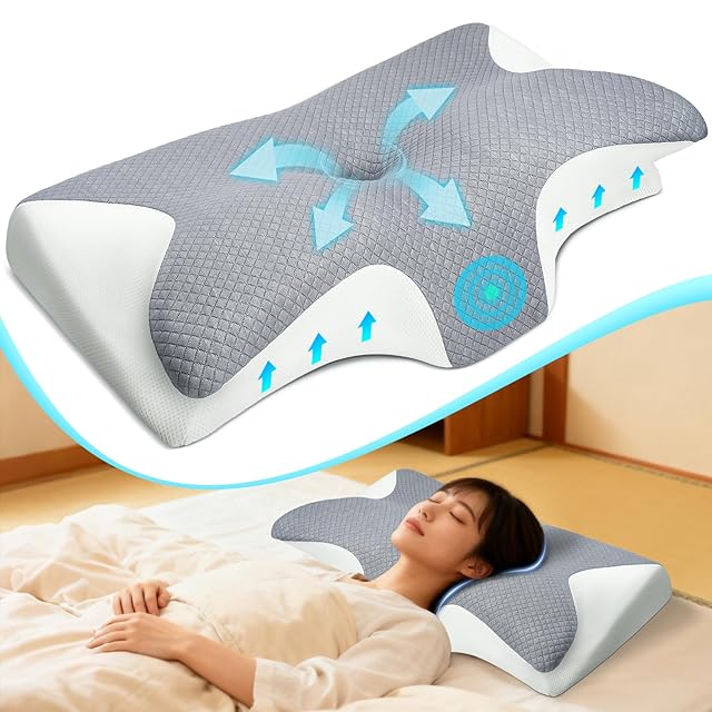 洗い替えカバー付き】枕 Pursay 首が痛くならない まくら 快眠 低反発