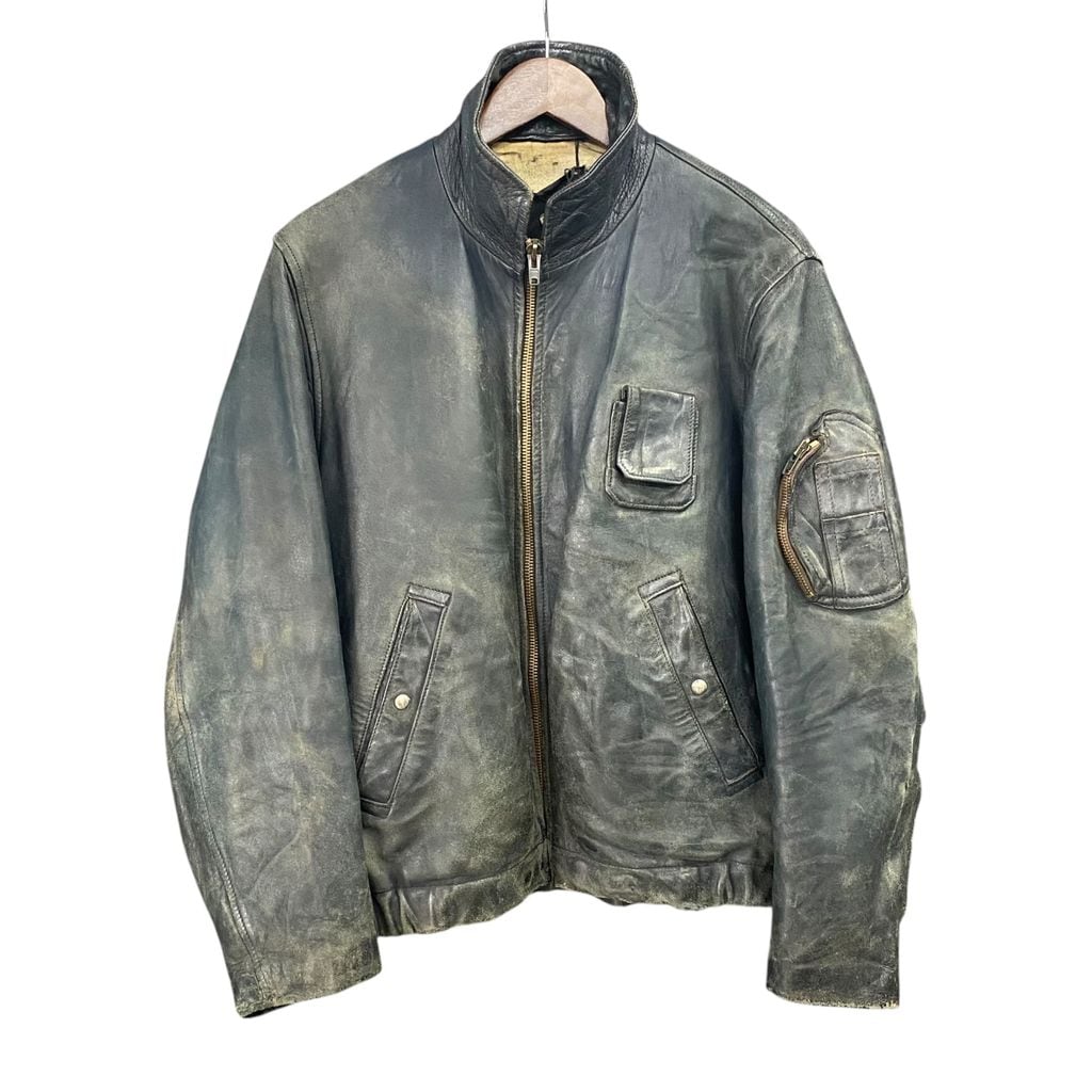 70s ~ French Army フランス軍 K6 フレンチ パイロット レザー